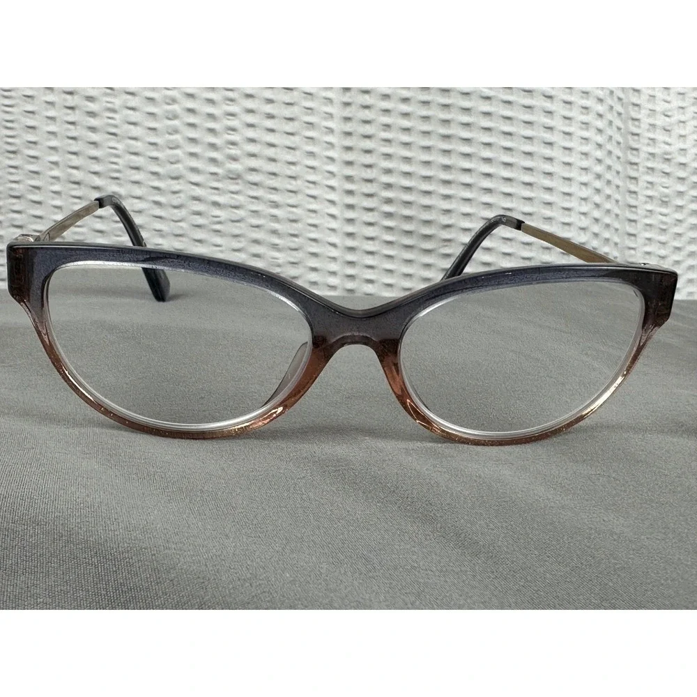 Coach HC6171U 5554 Eyeglasses Women's Shimmer‎ Violet Peach Full Rim Cat w/ Case